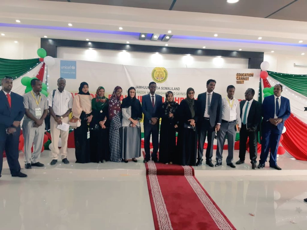 AyanOdowa's tweet photo. Today have been the launching event of somaliland ECW project were alot  of education issues have been discussed and how all somaliland children can get thier education rights @moe_somaliland @hiilarday @AhmedAbokor @unicefsomalia @EduCannotWait https://t.co/5IMM7m6p90