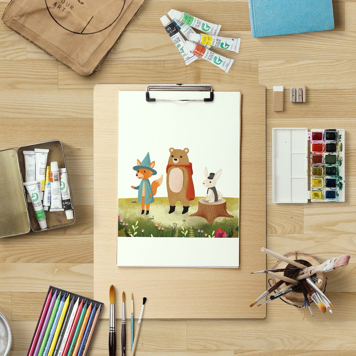 Magic forest 🎨🖌️🖌️
#childrensbookillustration  #digitalart #digitalillustration #kidsillustration #illustration #art #illustrator #illustrations #childrensbooks #childrensbook #painting #digitalpainting #kidsbooks #kidsbook