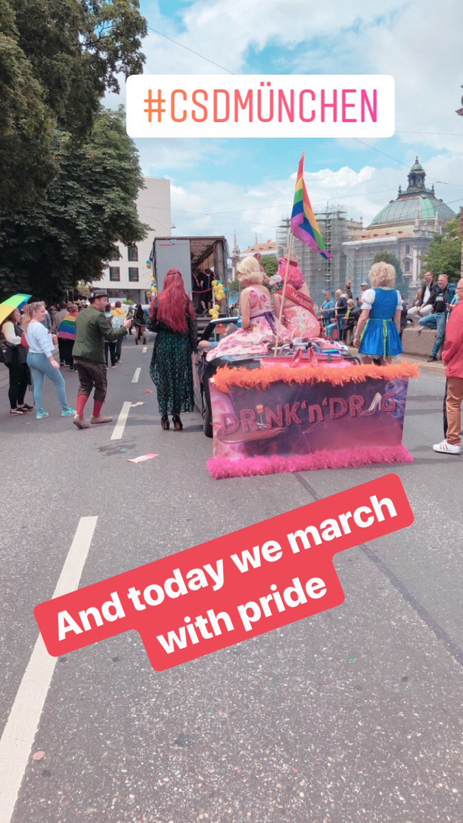 XStormyPadme's tweet image. #Marched with the rainbow orchestra munich for the first time this year that I'll be joining in fall. It was so much fun! Thanks #csdmuenchen, it was a pleasure. It's been pissing cats and dogs but when has that ever stopped us? If you can, march. For all who can't. #iamalsoawe