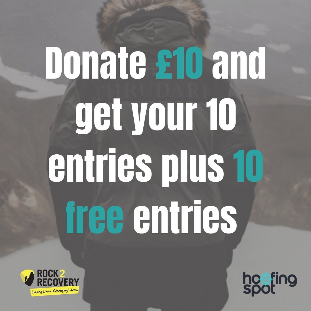 Enter our live campaign for your chance to win the SF Expedition Parka from <a href="/ThruDark/">ThruDark</a> today by #donating £10 and you will get your 10 entries plus 10 free entries.

60% of funds raised will be donated to @Rock2Recovery

#hoofing #winning #gottobeinittowinit