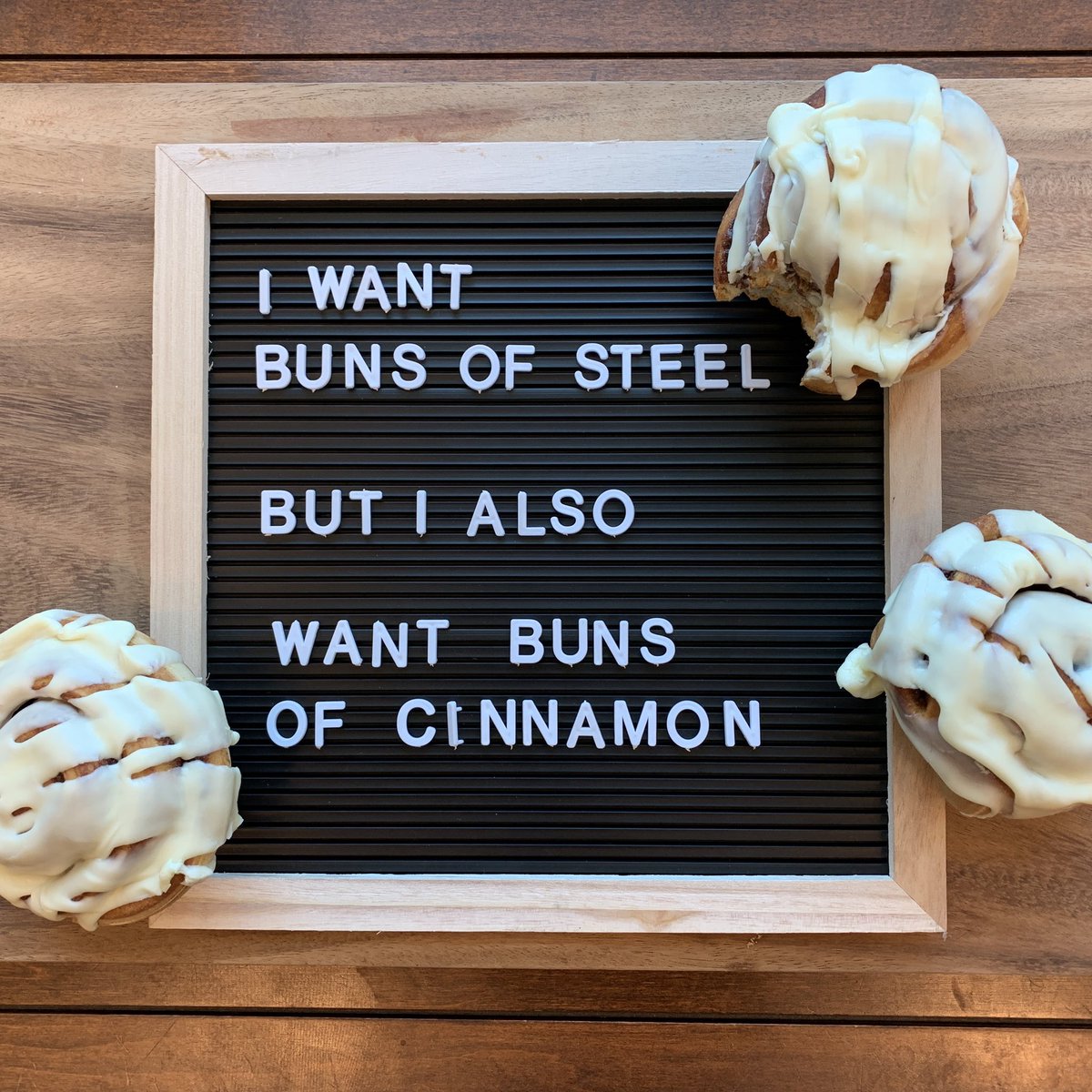 We know our choice 😉 Order through the #bncafe app and skip the line and the shame. Just kidding...there’s no shame in the carb game! First time app users save $5 w/promo code BNFREE.  #bnskiptheline