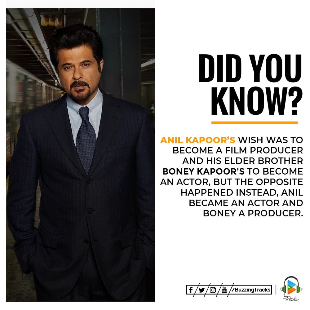 BuzzingTracks's tweet photo. #TRIVIA
Did you know about this? 😮
@AnilKapoor and Boney Kapoor living each other's dreams.
#BollywoodHungama https://t.co/loAg4pBjm2