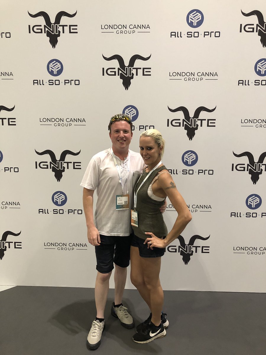 Britain’s Got Talent star <a href="/paulm_official/">Paul Manners</a> at the @europecbdexpo 📸