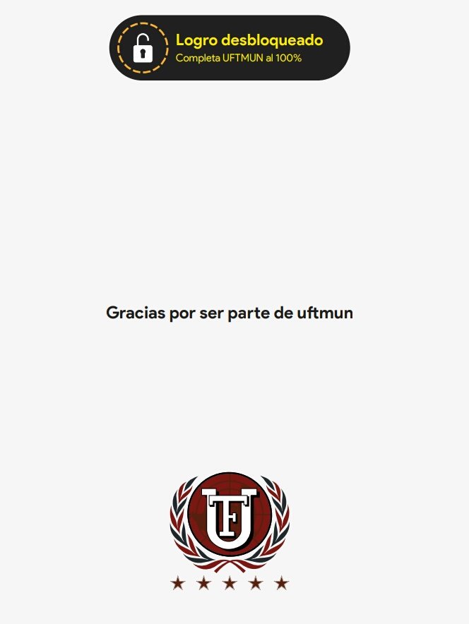 UftmunV's tweet photo. Gracias a todos. En UFTMUN somos #CalidadHumana https://t.co/rwhsSKVFxu
