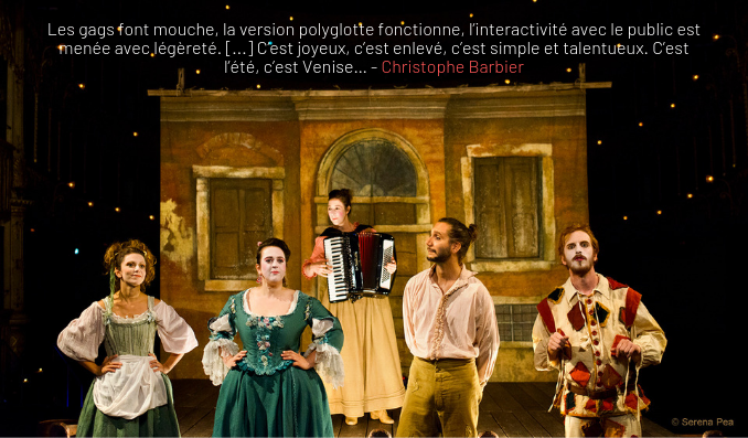ChapeaudEbene's tweet photo. [CRITIQUE] 🖊️
Christophe Barbier fait l'éloge d'Arlecchino Furieux ! 🥰
🕛11H45
Réservations : 04 90 82 21 22
👉 https://t.co/48yJOHeHFt
#festivalOFF #OFF2019 #AvignonOFF #ChapeaudEbene https://t.co/Fr7J6RGHsU