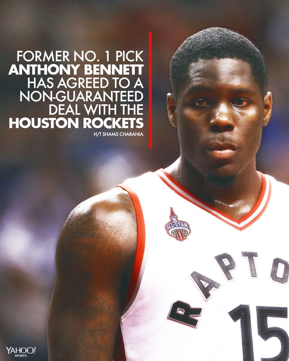 Fans react to the Rockets giving former No. 1 pick Anthony Bennett ...