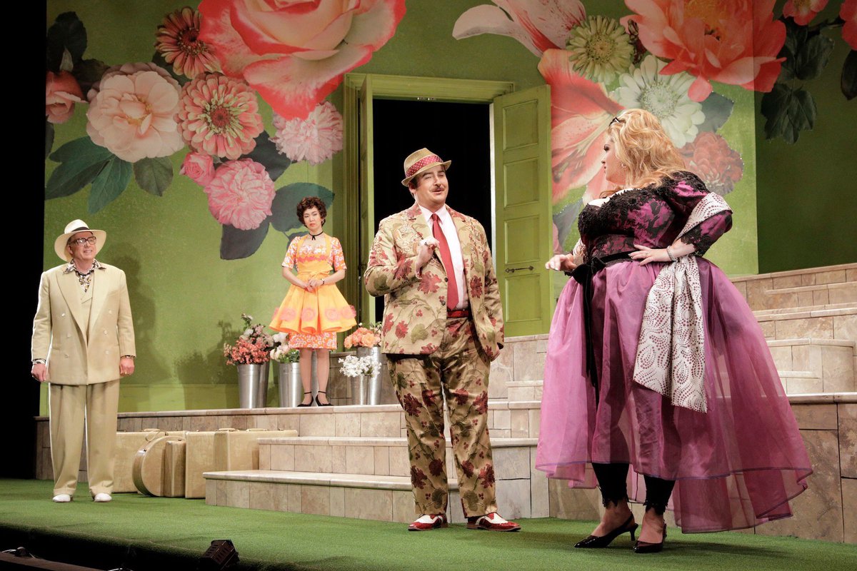 cgougler's tweet photo. Lovely production of La Finta Giardinera by the @portlandopera! #pdxarts #pdxopera Set photos by Corey Weaver https://t.co/CR6Ex7S717