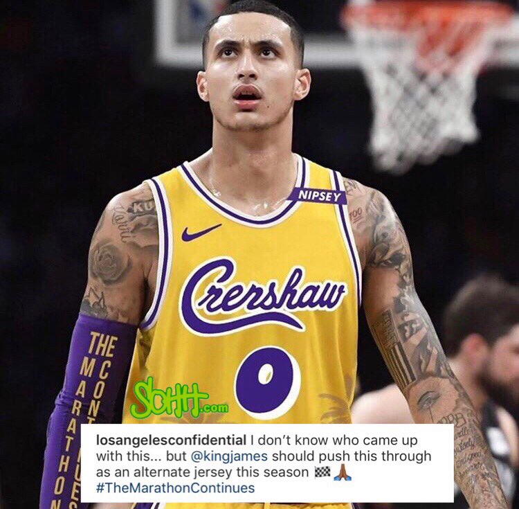 nipsey laker jersey