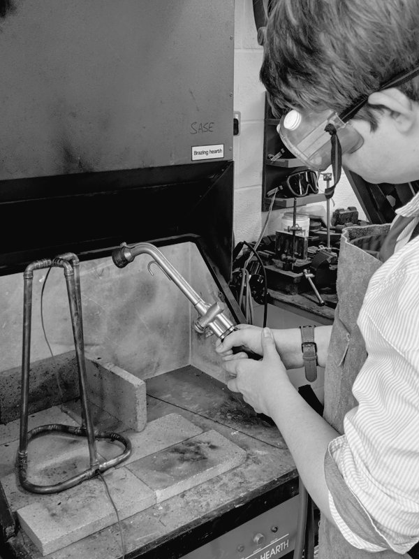 Enterprise_TA's tweet photo. A brilliant final product that has been weeks in the making. Well done Boris for your whole hearted devotion to this project. Fantastic learning every step of the way.
♥️💡🛠️♥️
Looking forward to the start of your #GCSEProductDesign experience next term! https://t.co/M9929iok82