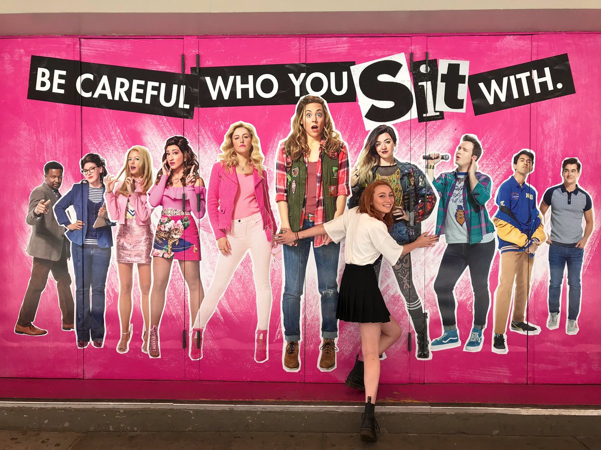 WaggonerJordan's tweet photo. can you tell I’m excited to see mean girls tonight https://t.co/8S4VXRnWtb
