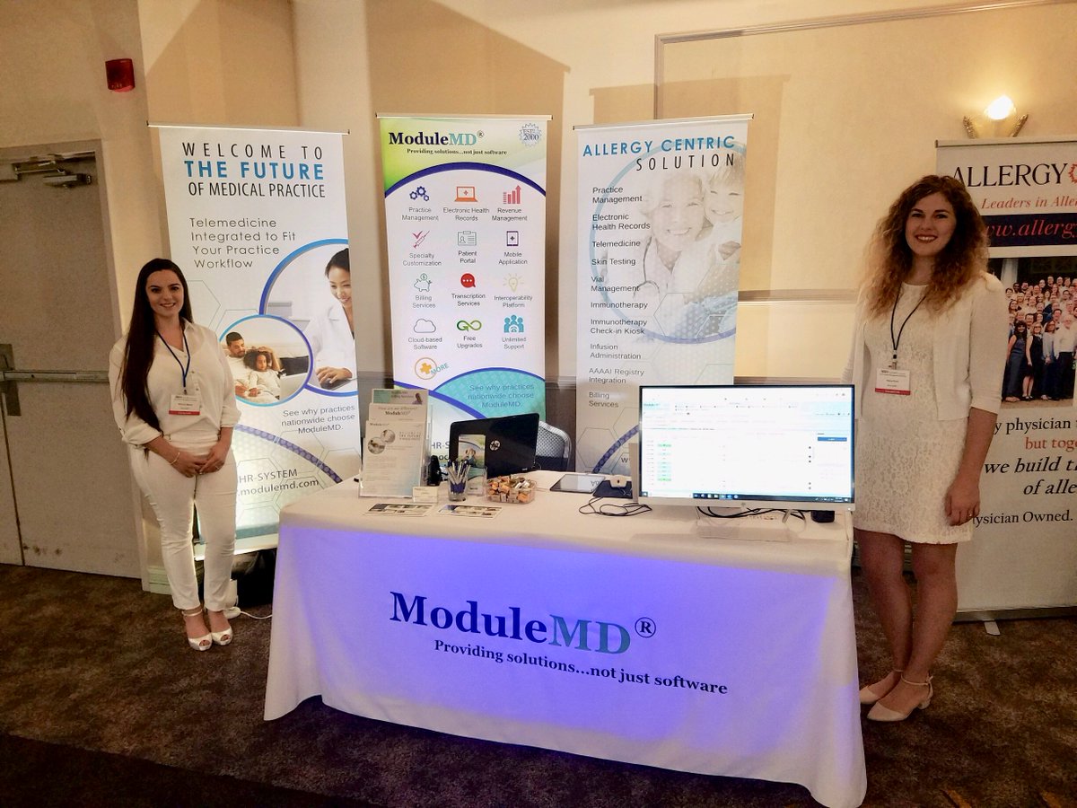 ModuleMD_EHR's tweet photo. Come see what all the buzz is about. An all-in-one software suite with allergy centric features and ongoing US-based support #pmw19 #aaaai #EMR #WeLoveAllergists https://t.co/518Yxau2Ak