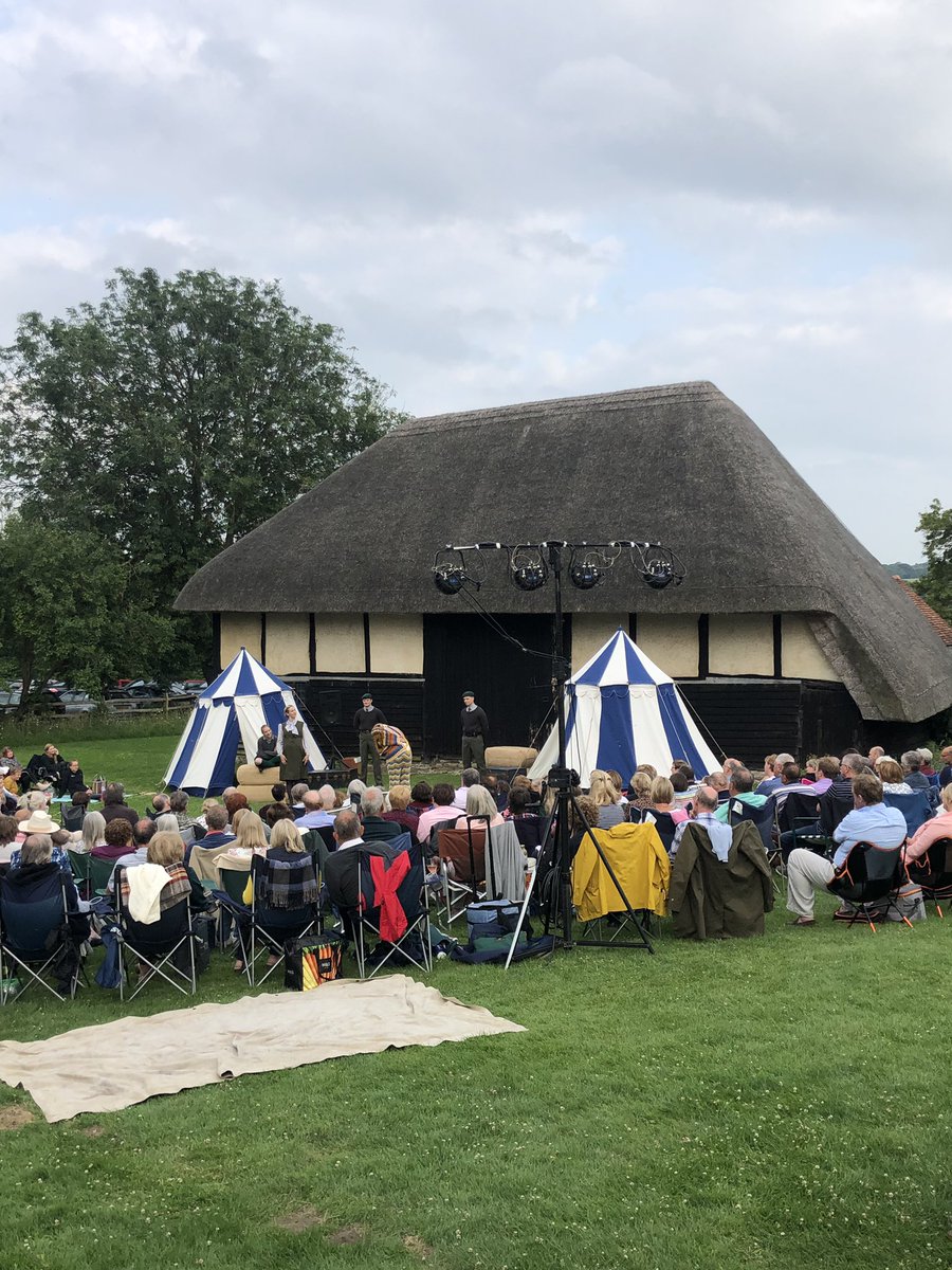 Great audience tonight @SmallhytheNT for our #thewinterstale 

#supportkenttheatre #openairshakespeare #kent #mbc