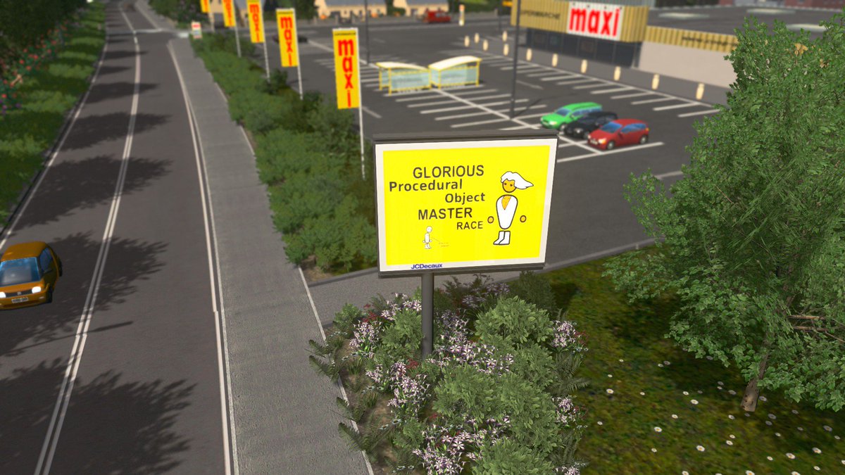 7_ligne's tweet photo. @NeguchiMaroyama la propagande peut commencer. #CitiesSkylines #ProceduralObject https://t.co/ekzdiXKqdu