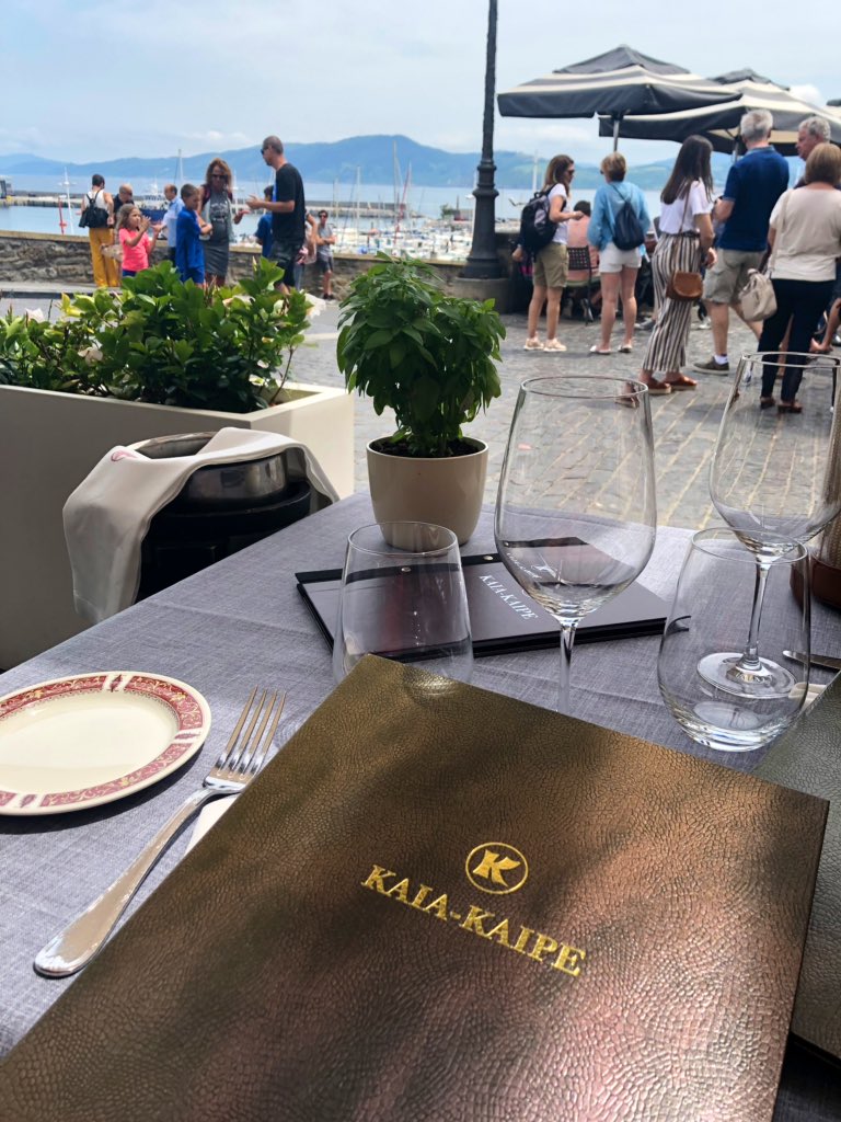 ATrancho's tweet photo. Un día muy especial, nos ha encantado el restaurante @emarcelab @restaurantekaia #Getaria #KaiaKaipe #Rodaballo #AtunRojo #Pulpo #Guipuzkoa #PaisVasco #10Aniversario #EuskalHerria #Verano #Summer https://t.co/UOFlw6Qs1O