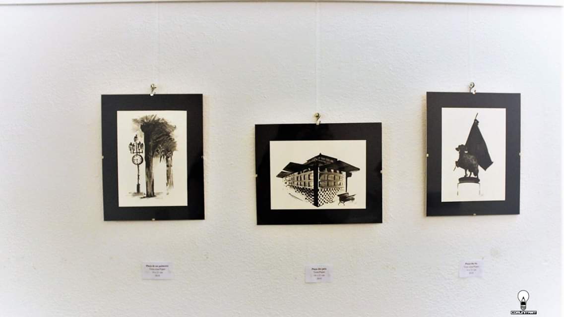 📷Fotografies de la inauguració de l'exposició CASA de l'artista Judit Gorrías Pons!!!!! Podeu veure la mostra fins el 5 d'agost a la Biblioteca Pública de Maó!!!