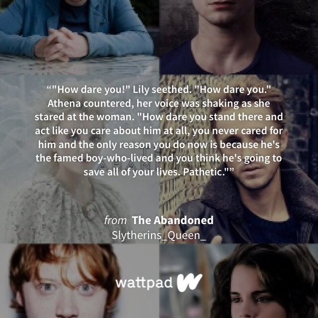 super happy with this update, it was a fun chapter and this is definitely one of my favourite books to write! Do all that good stuff like and share, I revealed another back story! -SlytherinsQ💚 #Wattpad #Quote #HarryPotter #WritingCommunity #FanFiction my.w.tt/AfrX7X4miY