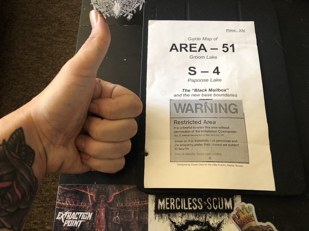 robroman's tweet image. Way ahead of all of you 
#area51