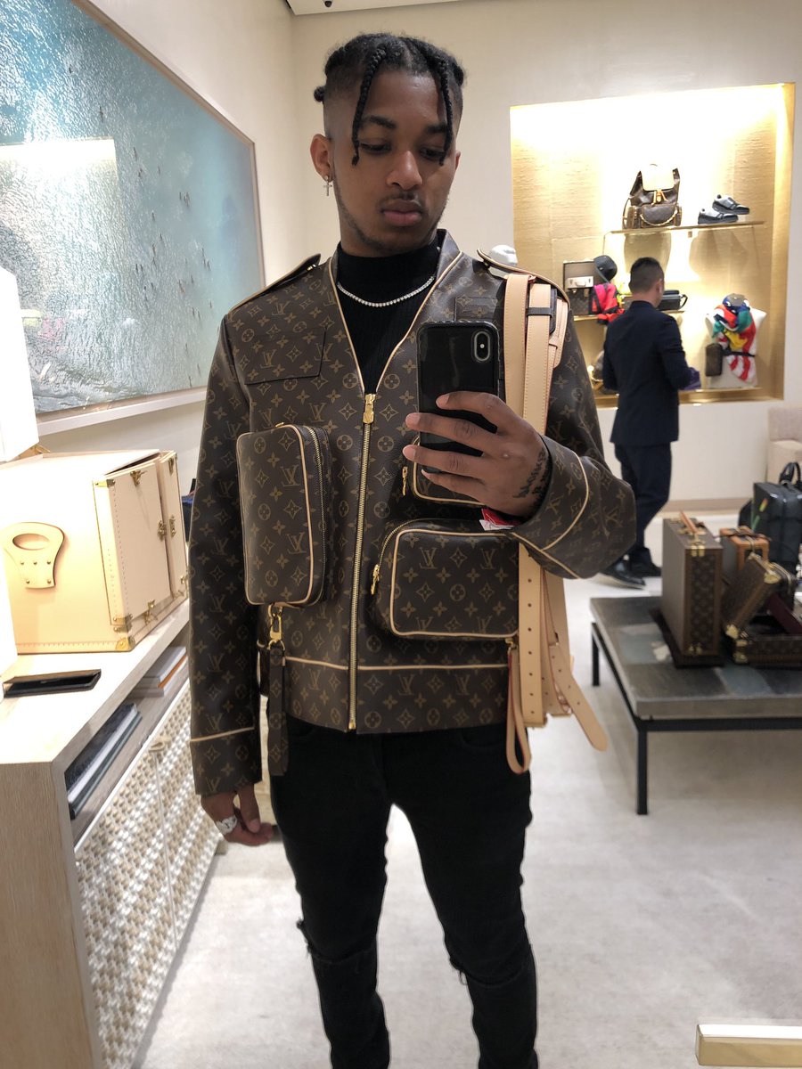 Louis Vuitton Brown Monogram Admiral jacket