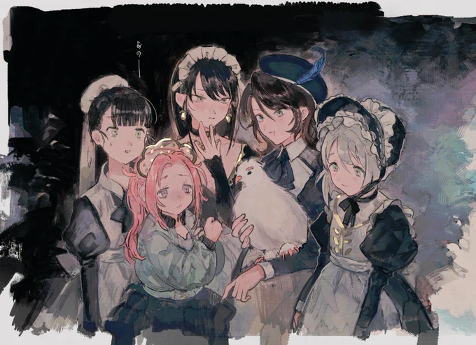 ライチョウもってる家族写真 