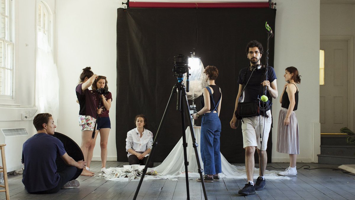 fromsonnet2song's tweet photo. Our #team on set for 'Baby Steps',  
watch it here 👉 https://t.co/DMHi41Crzg 👈  
📷 Lill Veronica Skoglund 📷  
#sonnet2song #Shakespeare #supportindiefilm #femalefilmmakers #womeninfilm @EngRoseBoutique https://t.co/M049W9GorL