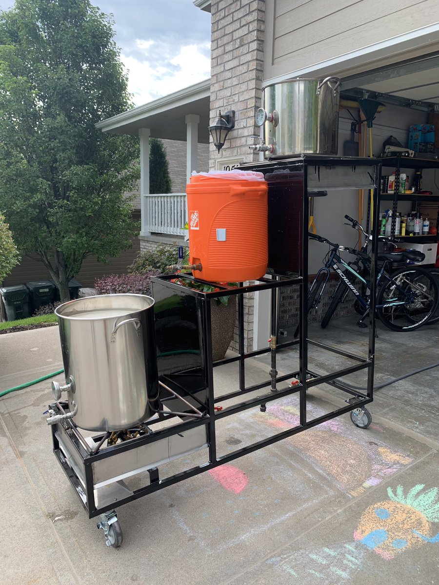 Rob19914's tweet photo. Ocoberfest!   With new brew stand and @j_carbs_ https://t.co/0LQy9Dy2qy