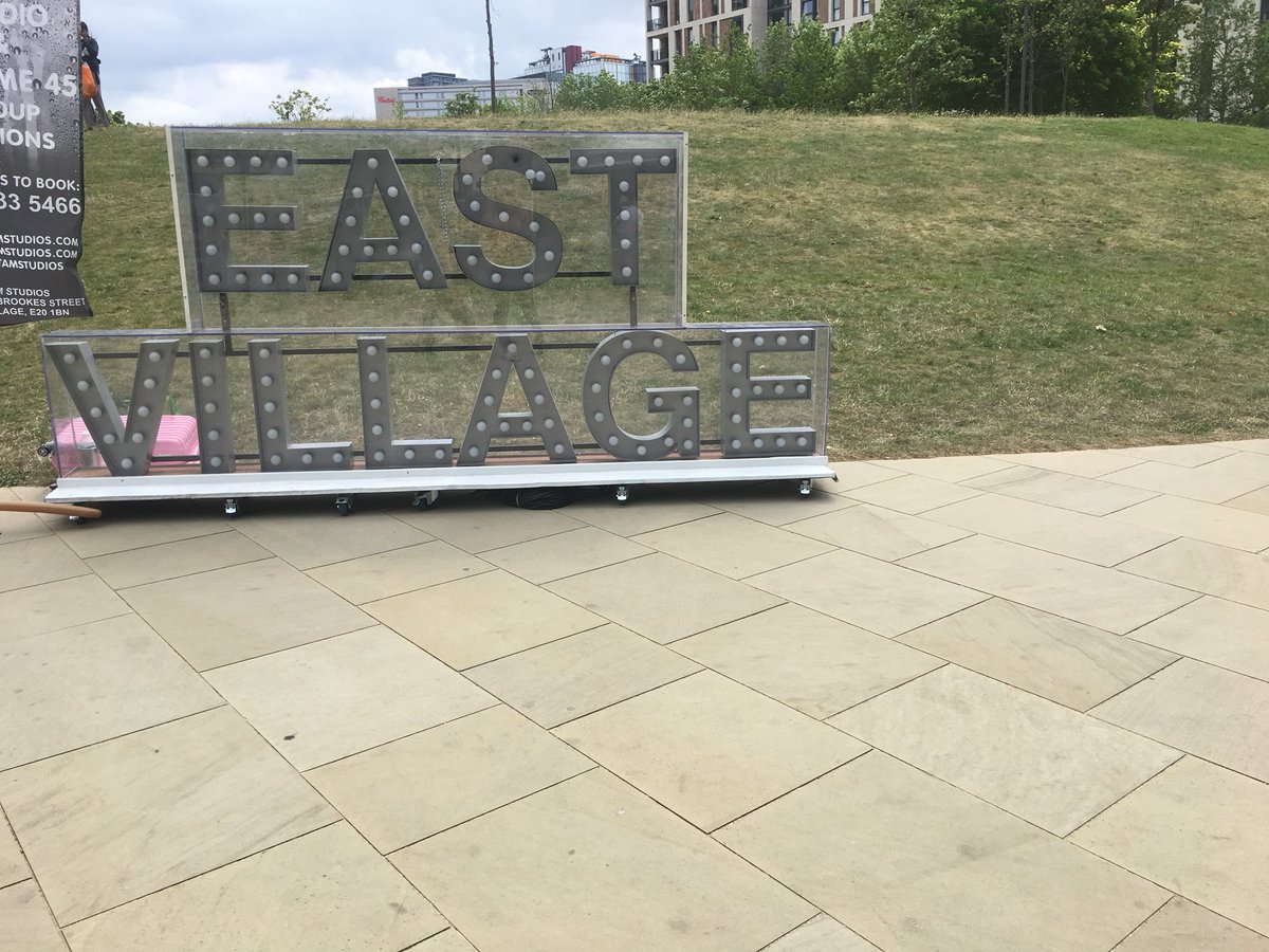 iamadoreduk's tweet photo. We’re at @EastVillageLDN Summer fete today having a blast! 

If you’re around the @westfieldstrat come down say hello 😀

#EastVillageLDN #MyE20 https://t.co/KXT2dr3uLP