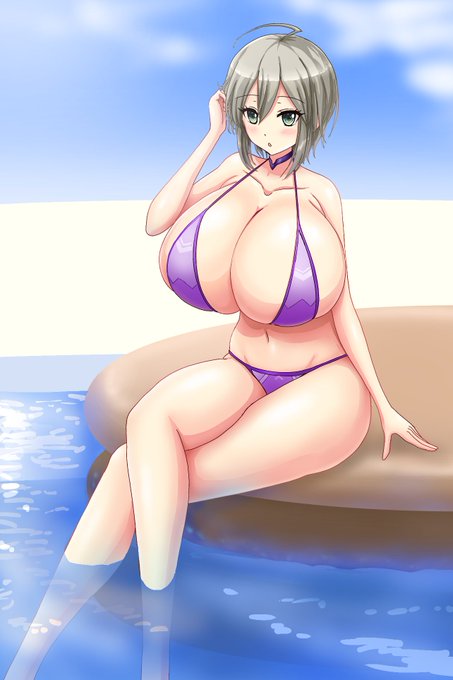 急にヴェルカが描きたくなったので夏っぽい感じにしてみたよ。 