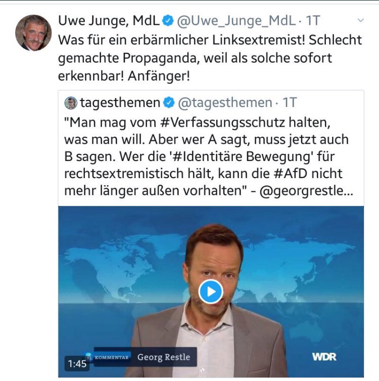 Georg Restle on Twitter