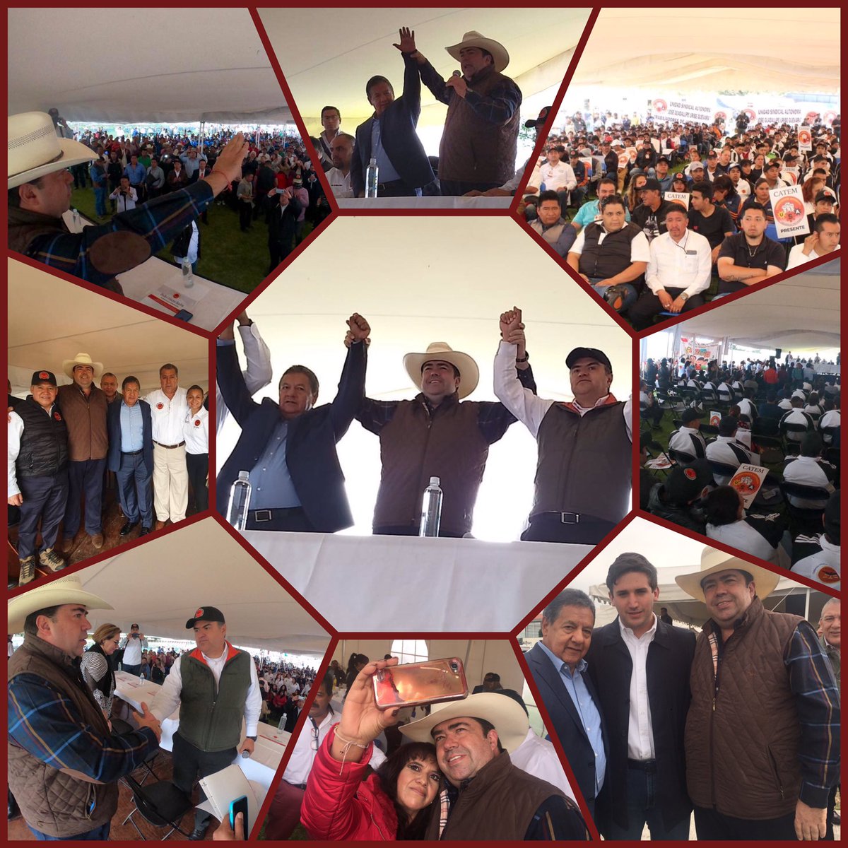 CatemNacional's tweet photo. Nuestro compromiso y lucha por las trabajadoras y trabajadores no se detiene. ¡Hoy representamos la Confederación moderna y más grande del país! 
#FuerzaCATEM https://t.co/eKbdU1gSqQ