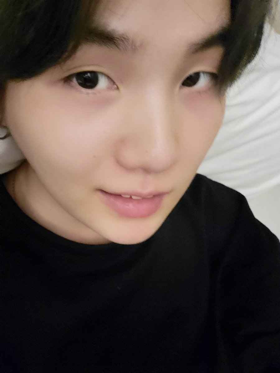 07/07/19 - our latest bed selfie was posted 5 days ago and i could not be more thankful for his full cheeks and happy face against the pillow  https://twitter.com/bts_twt/s...