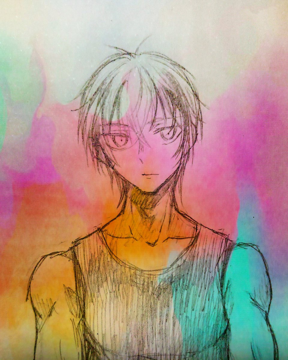 酒羋on Twitter 綺麗の男子 原創 手繪 塗鴉 落書き Doodle Doodles Artworks Illustration 繪畫 繪 男子 背心 酒羋
