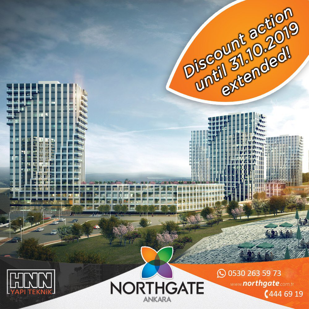 AnkaraUk's tweet photo. Northgate Ankara offers special prices and unmissable opportunities for all its projects.
Limited number of residential and home offices.
Contact now to catch up with the appropriate opportunities.

📞: +90 530 263 59 73
🌐: https://t.co/wDh2B8io68 https://t.co/vRAxbEbN60