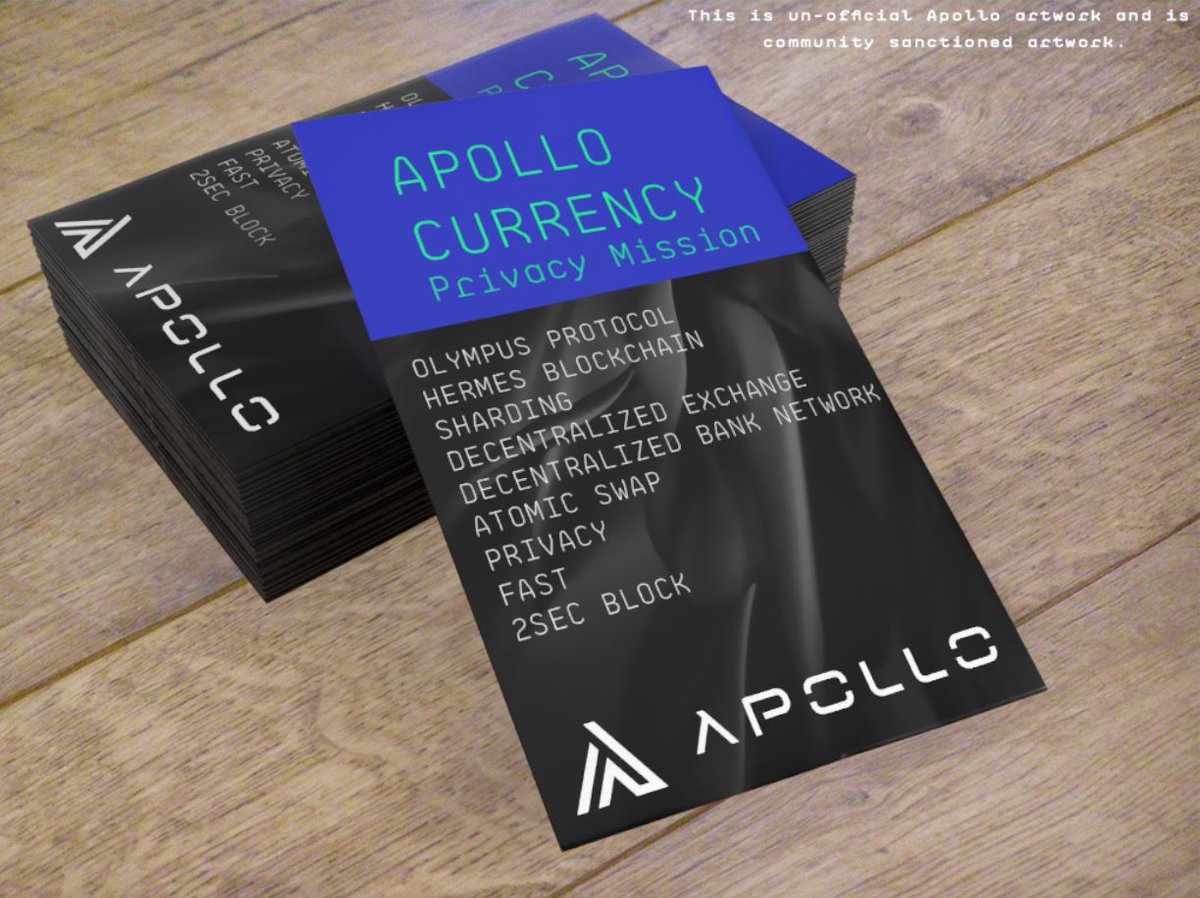 Djesfrey's tweet photo. @codeyisfun $APL The Ultimate #cryptocurrency 

Public / Private Transaction Option
Fast Transaction - 2Sec block
Forging
Aliases
Mass Adaption - Apollo Bank Network
Decentralized Marketplace
Amazing Community
Active Dev Team

#Sharding #DEX #atomicswaps #FastApollo (release immediately) https://t.co/TKHgWFnLMo