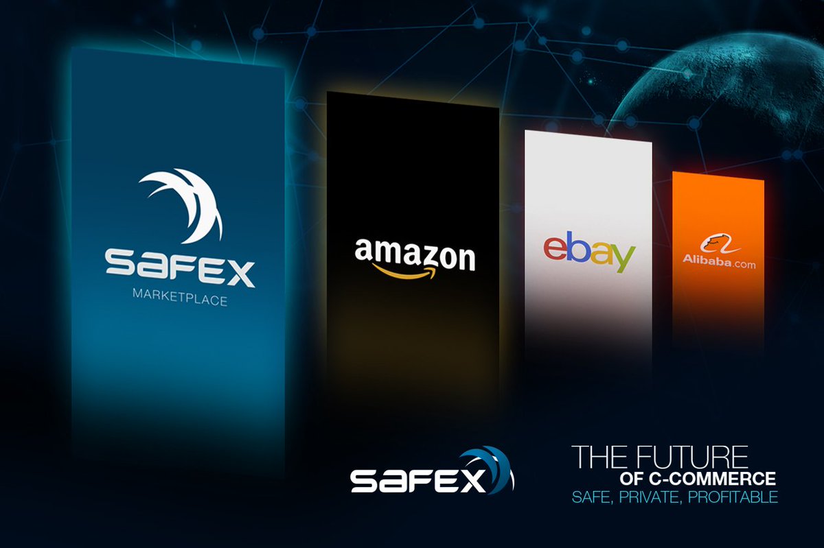 SAFEXCRYPTO's tweet photo. #Safex is the future of C-commerce, imagine #ebay on the #blockchain with #Monero level #privacy. Did I mention, it pays token holders a revenue share of all sales on the $safex marketplace. It's like buying into #Amazon in 95, but better! #BTC #cryptocurrency https://t.co/XCtzvDRYPW