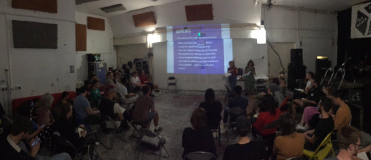 rentstrikenow's tweet photo. Packed house for @LDNRentersUnionβs workshop on organising private renters!
#RentStrikeWeekender https://t.co/KfKE8ORg8d