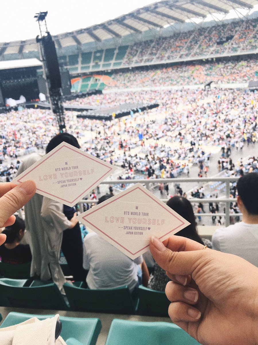 aesthete1996's tweet photo. Will never forget today July 13, 2019 at Shizuoka (ft. the rain) 💜 #BTS https://t.co/77oH8zjXHs
