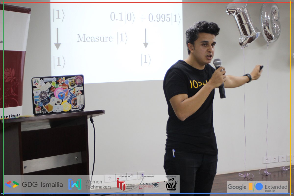 GDGIsmailia's tweet photo. Now with Us Eng: @mohamed297KH. talks about Quantum computing.
@googledevs @GoogleArabia @gdg @gdgmena @abid_salim
#io19 #io19extended #GDG_Ismailia #WTMIsmailia #KeepInTouchwithGoogle https://t.co/pfuWfnwRR2