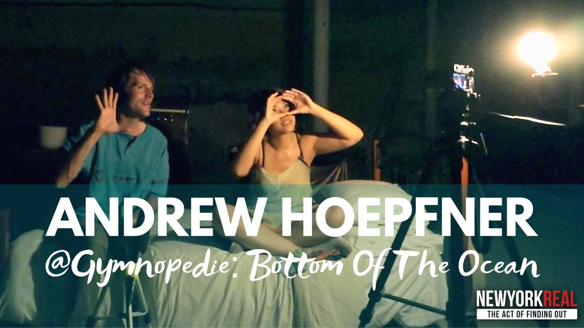 NEW Episode💥 Andrew Hoepfner @ Gymnopedie: Bottom Of The Ocean, Whisperlodge (ASMR), Houseworld | New York Real youtu.be/pU6FKm6x3jg <a href="/houseworldnyc/">Houseworld</a> 

#andrewhoepfner #gymnopedie #immersive #asmr #soundbath #brooklyn #musician #playwright #bottomoftheocean