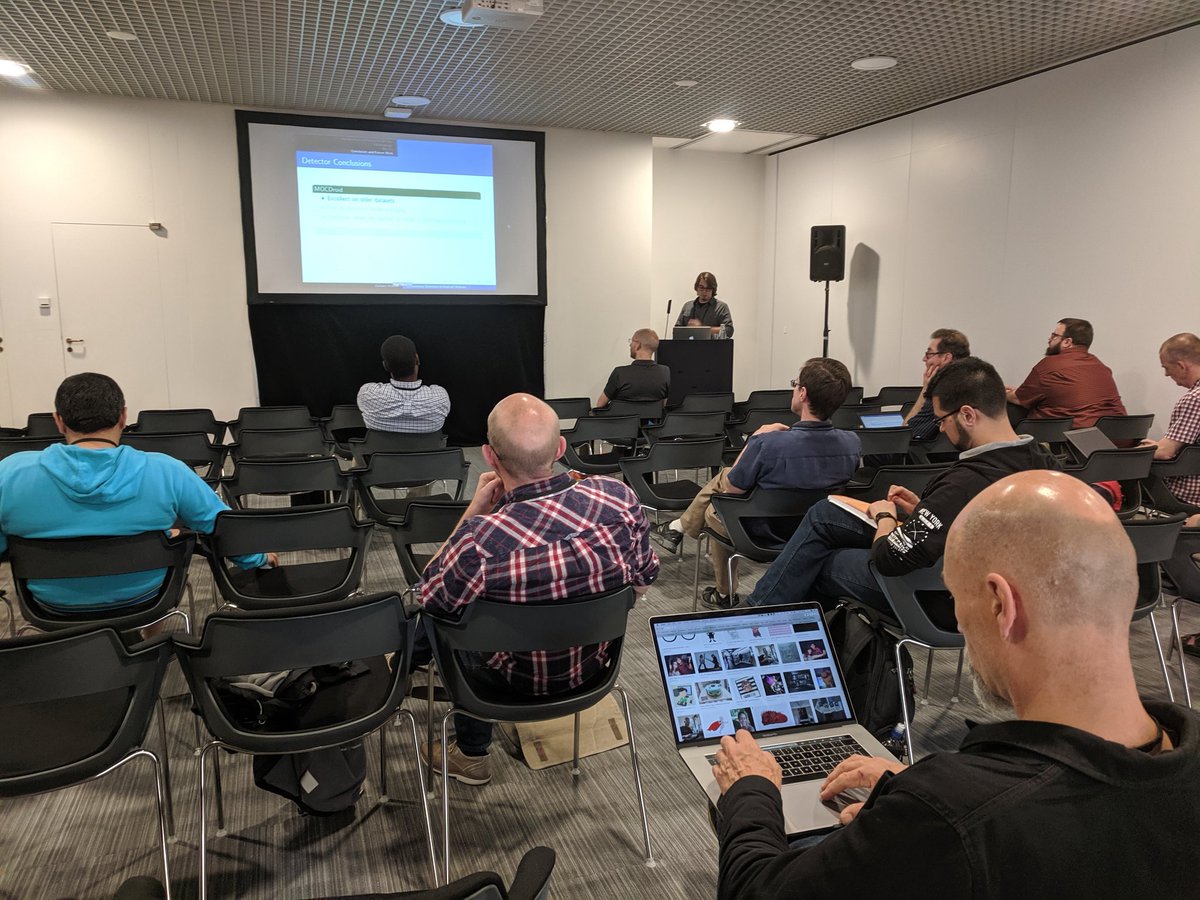 aiesparcia's tweet photo. Darwinian Malware Detectors: A Comparison of Evolutionary Solutions to Android Malware, presentation by Zachary Wilkins #SecDefWorkshop #GECCO2019 @GECCO2019 https://t.co/D8utJYgrlm