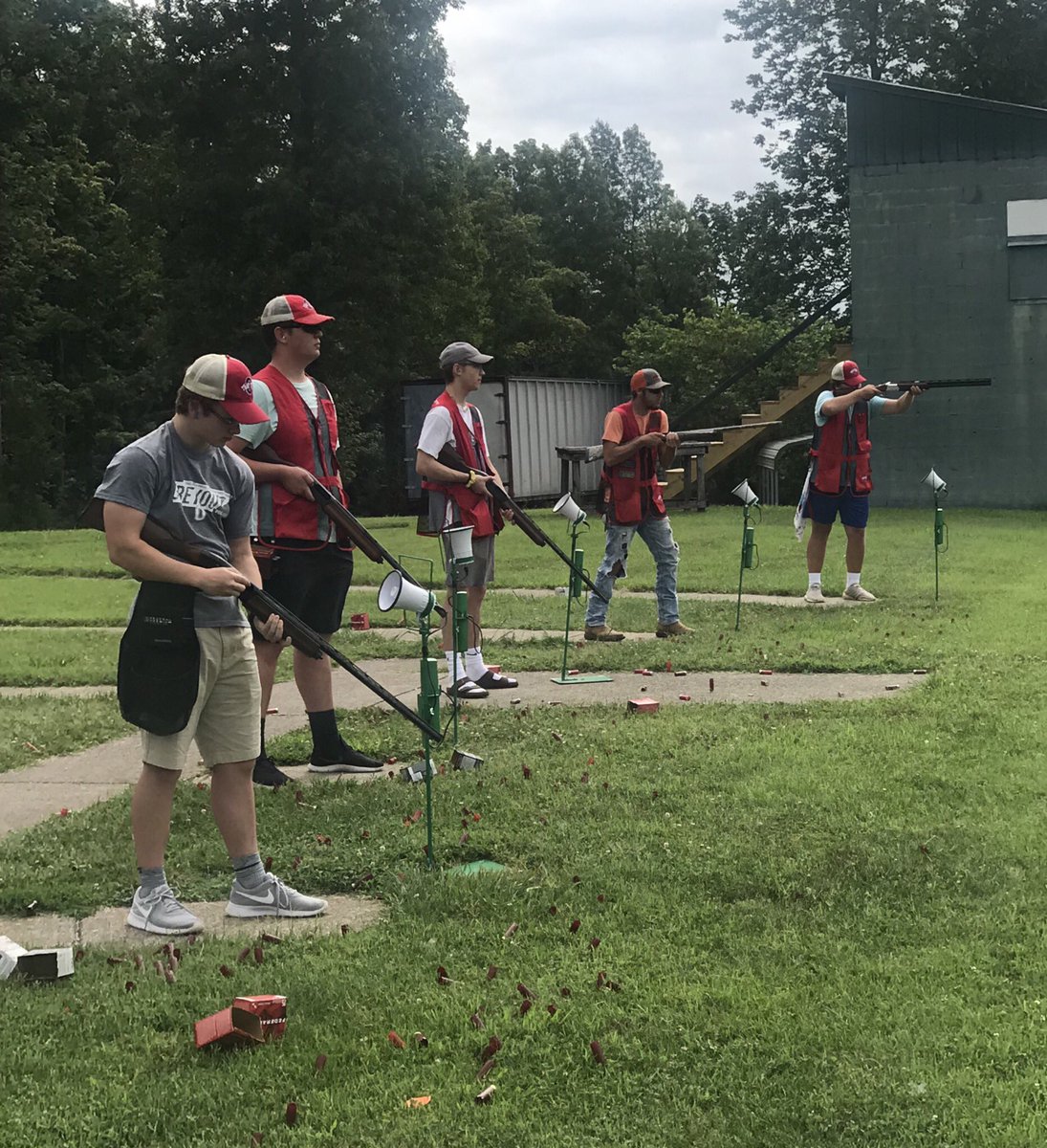 OHSTrapTeam's tweet photo. Great day with some young men as we get ready for Grand Nationals in Sparta, Illinois at the end of the month! https://t.co/y7JEdC0gis