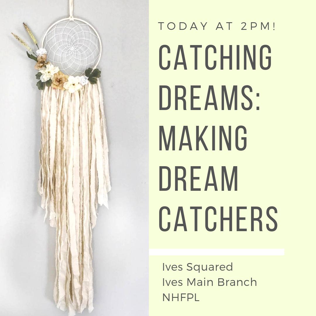NHFPL's tweet photo. We have the most beautiful supplies we got from @ecoworksct to make AMAZING dreamcatchers today in the Tinkerlab so stop by, you won't believe how well these will come out -- even better than the picture. And we bet they'll help you get some sleep too 😊 https://t.co/jgysAqaHQL