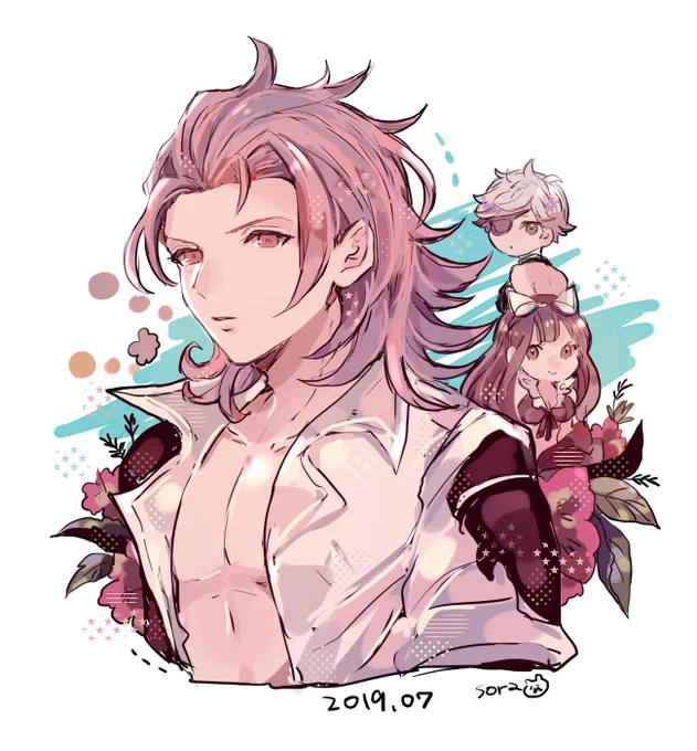 #グラブル版深夜の真剣お絵描き60分一本勝負 