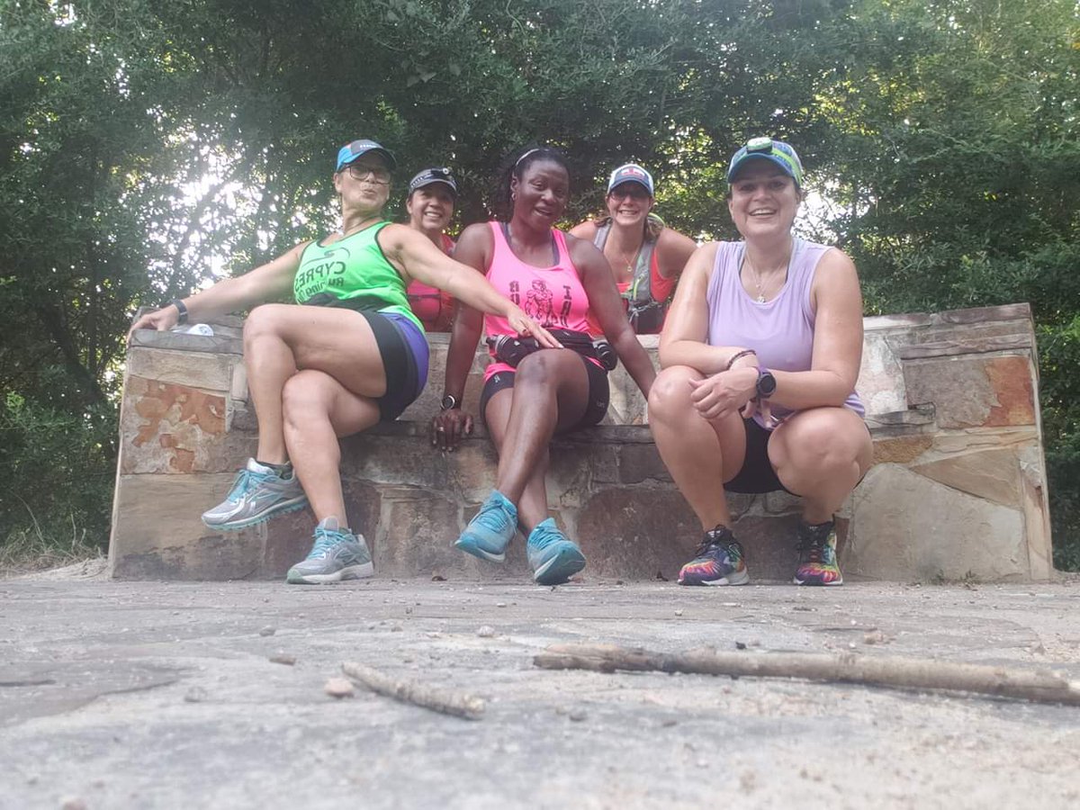 NNyria's tweet photo. Good trails adventures this morning! #Miles4Matthew #runningrambler #runnerscommunity #runnersandfriends #venezuelanrunners #runhou #runningmom https://t.co/FQnyZr0hdY