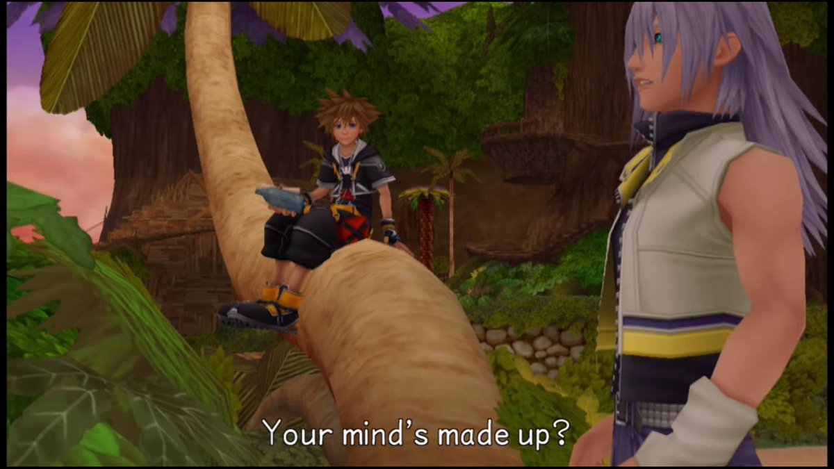 Scherzodelcuore's tweet photo. Friendly reminder that the very first line heard in a KH3 trailer was Riku's to Sora as he's deciding to head out on a new journey.
https://t.co/bRm5X5z88O https://t.co/eygdowJP4m