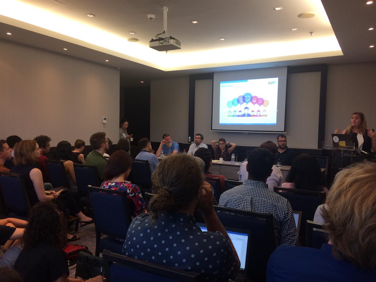 Full house and nice #textasdata presentations at #ISPP2019. W @julie_wronski @christianpipal @hjms