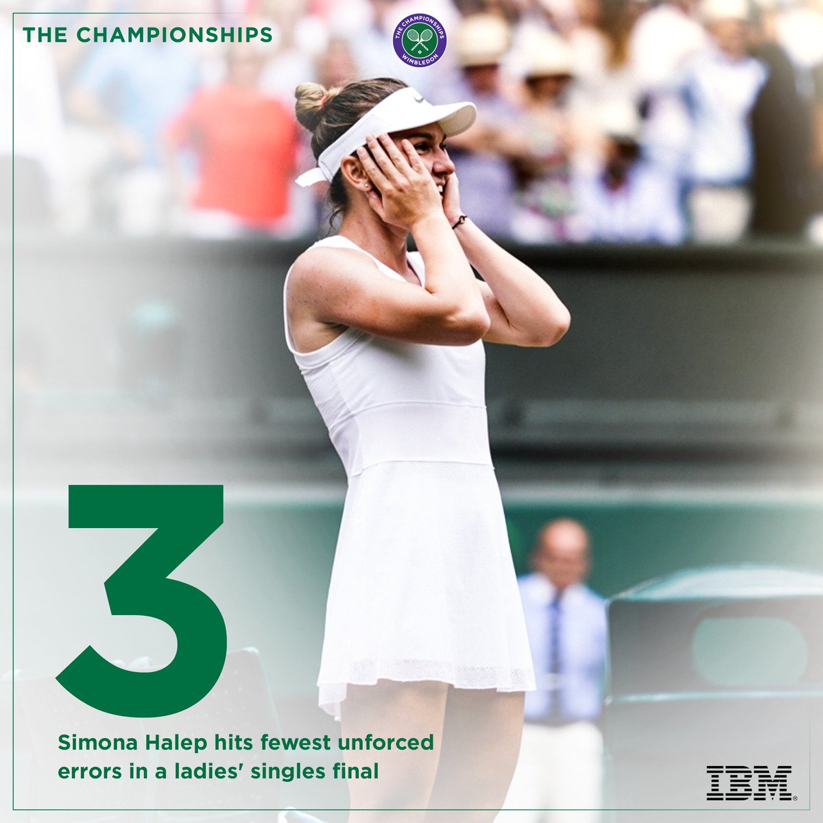 Wimbledon's tweet photo. That's how to win your first #Wimbledon title... https://t.co/khhebfswej