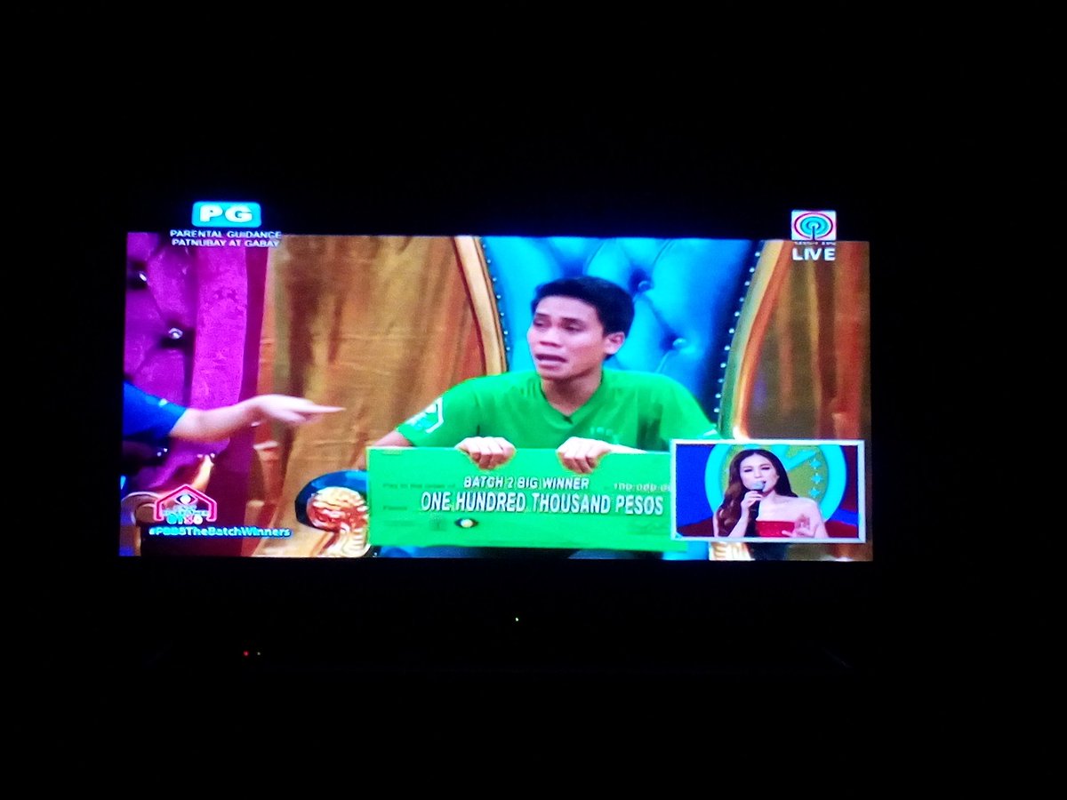 jimshocked's tweet photo. Omg. You deserved it YamYam! 

#PBB8TheBatchWinners https://t.co/xoT4yElo9k