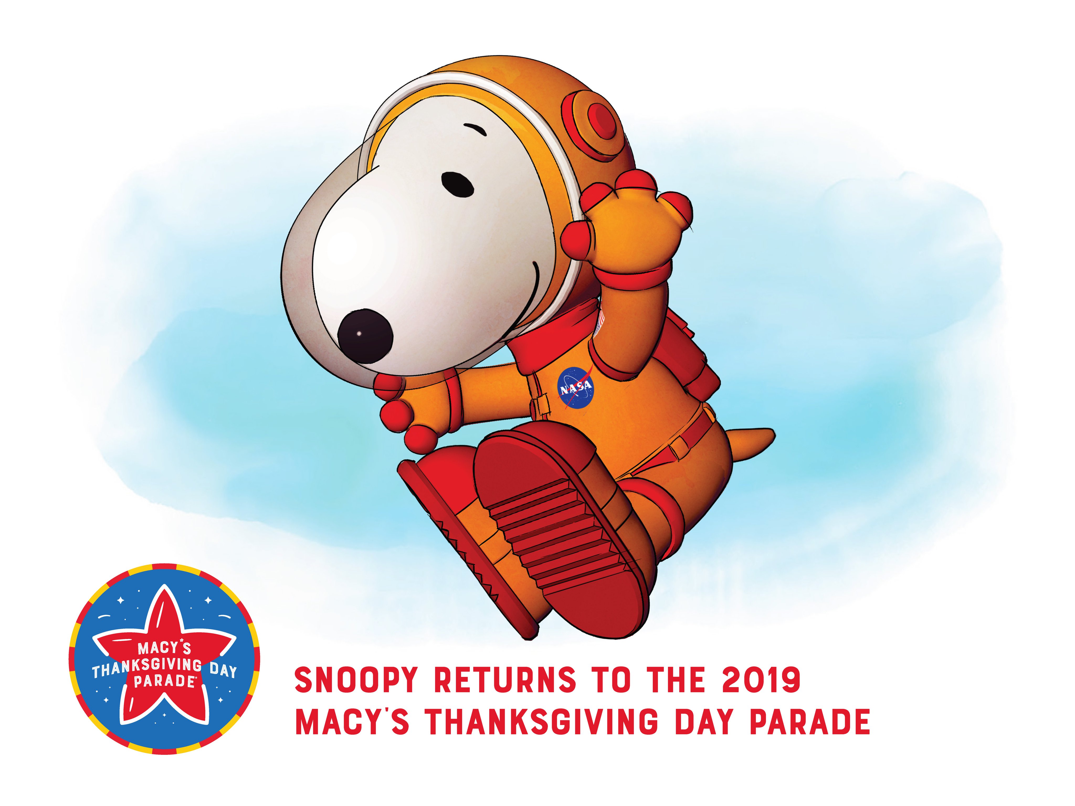 Peanuts On Twitter Astronautsnoopy Takes Flight In This Year S Macys Thanksgiving Day Parade To Celebrate The 50th Anniversary Of The Apollo11 Moon Landing This Year Also Marks The 50th Anniversary Of Snoopy S