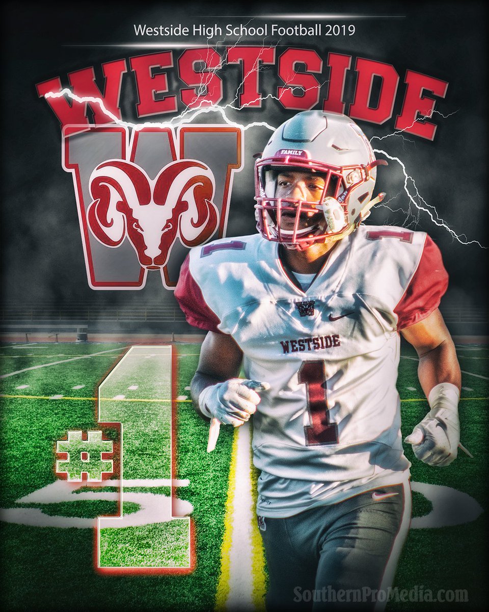 SouthernProMed1's tweet image. Westside High School @RamsFootballSC #posters #varsityfootball #photographics #highschoolsports