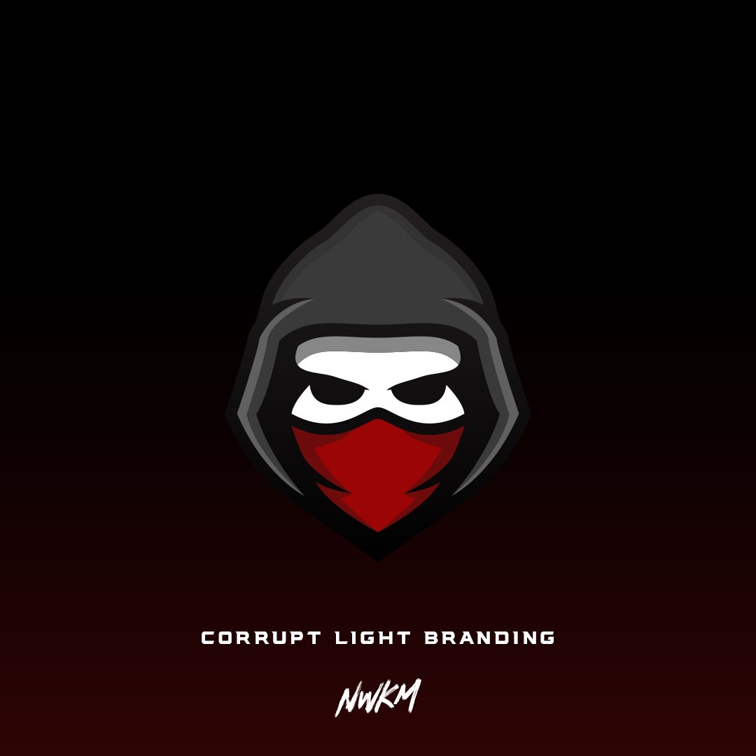 NWKM_DESIGN's tweet photo. Logo created for @CorruptLightGG! Fun project, with more in the works! https://t.co/rLxslQxJkc